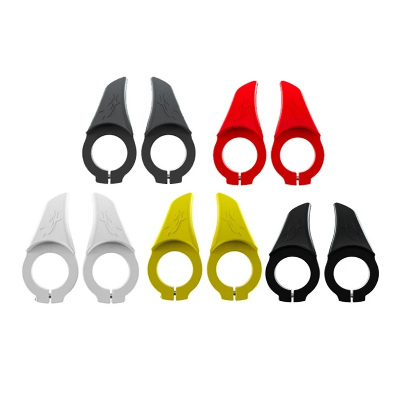 

Bike Handlebar End Grips Thumb Rest, Mountain Road Bicycles Handlebar Ends for Bicycles Handle with Lock Rings