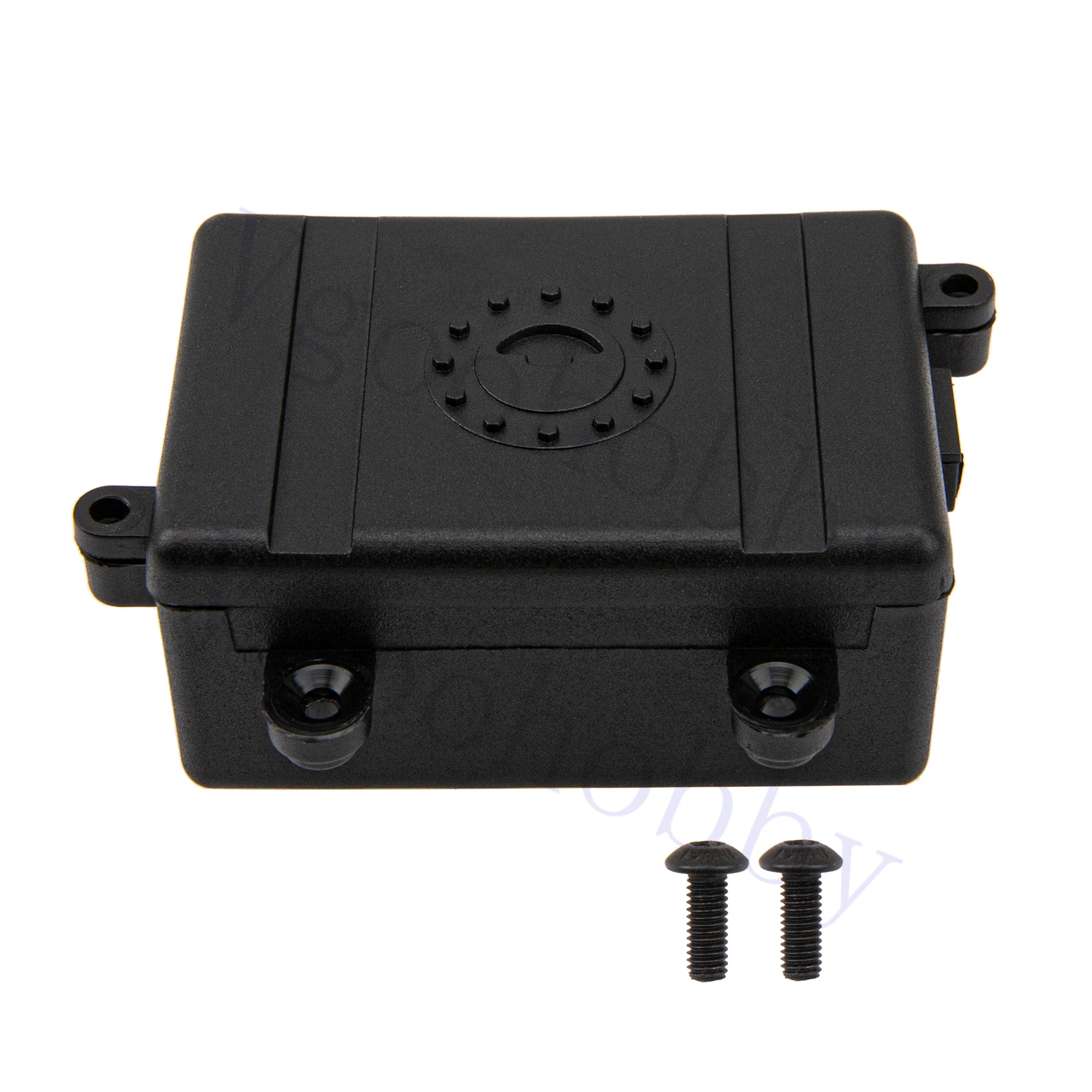 2Pcs Receiver Waterproof Box,RC ESC Receiver Dustproof Protector for Traxxas TRX-4 SCX10 90027 SCX10 90046 D90 1/10 RC Crawler