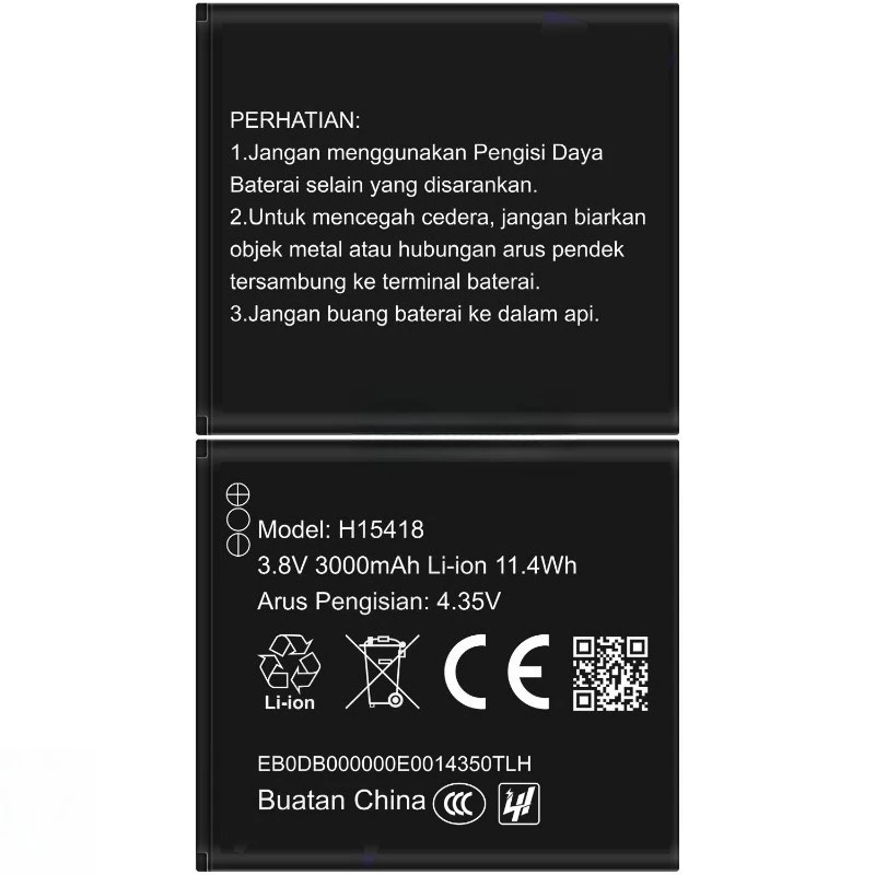 H15418 High Quality Battery 3.8V 3000mAh for Nubia WD670 DC003 DC013 WD660 Portable WiFi Brand New Replacement Battery
