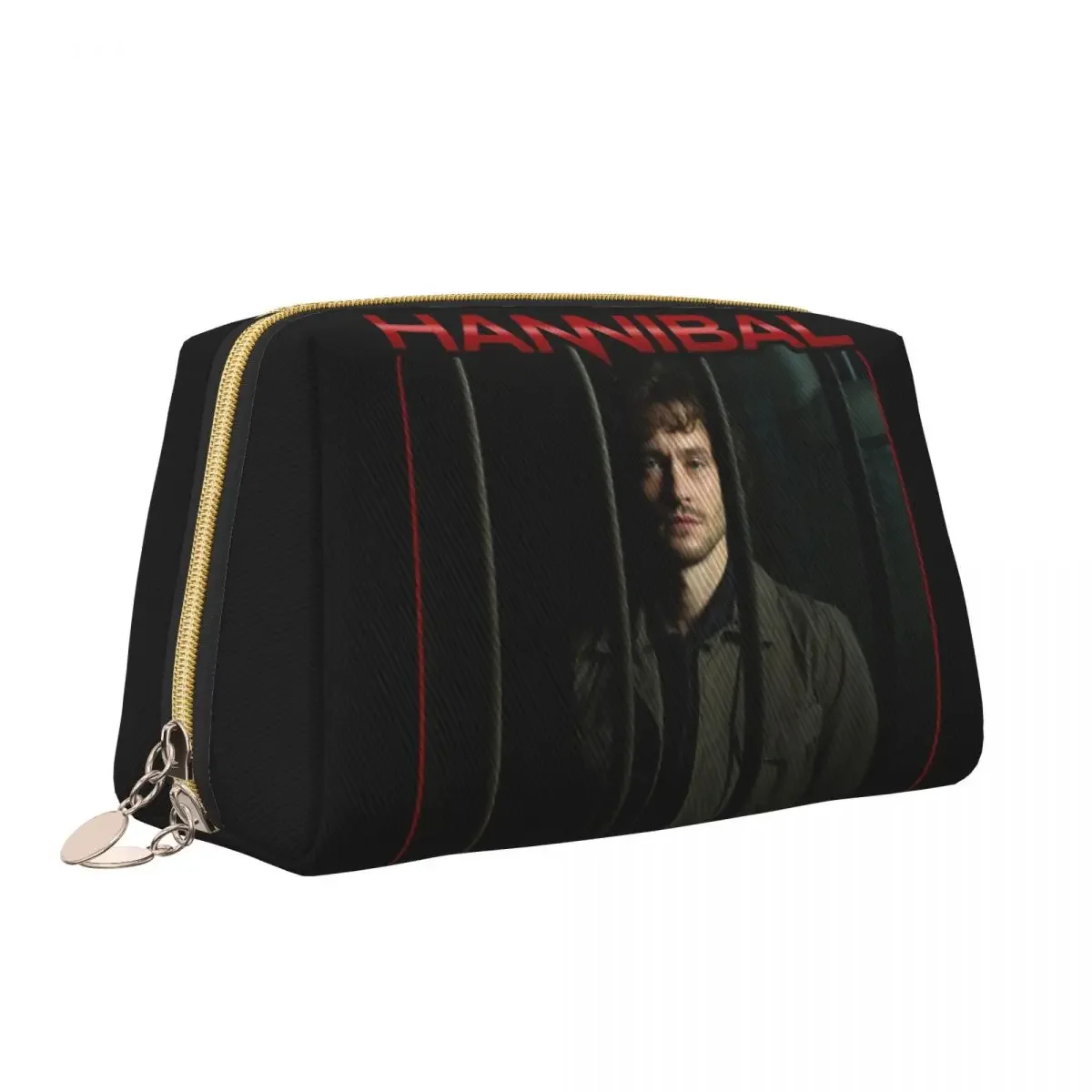 Cute Hannibal Travel Toiletry Bag Women Thriller Horror Movie Cosmetic Makeup Organizer Beauty Storage Dopp Kit