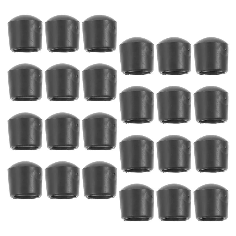 

24pcs Table Pole Replacement End Caps Rod Cover Table Soccer Pole Cap Accessories Foosball Machine Parts Foosball Stick End Cap
