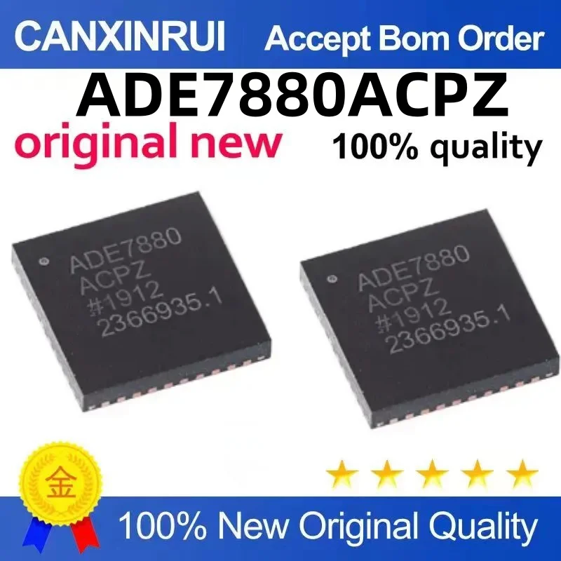 

ADE7880 ADE7880ACPZ ADE7880ACP SMD's new energy measurement chip