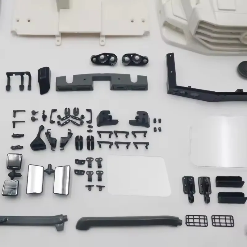 Kit de montaje de cabina de camión teledirigido, JDMODEL JDM-209 para Zetros, escala 1/14, Control remoto, cabina de camión, accesorios, 1/14