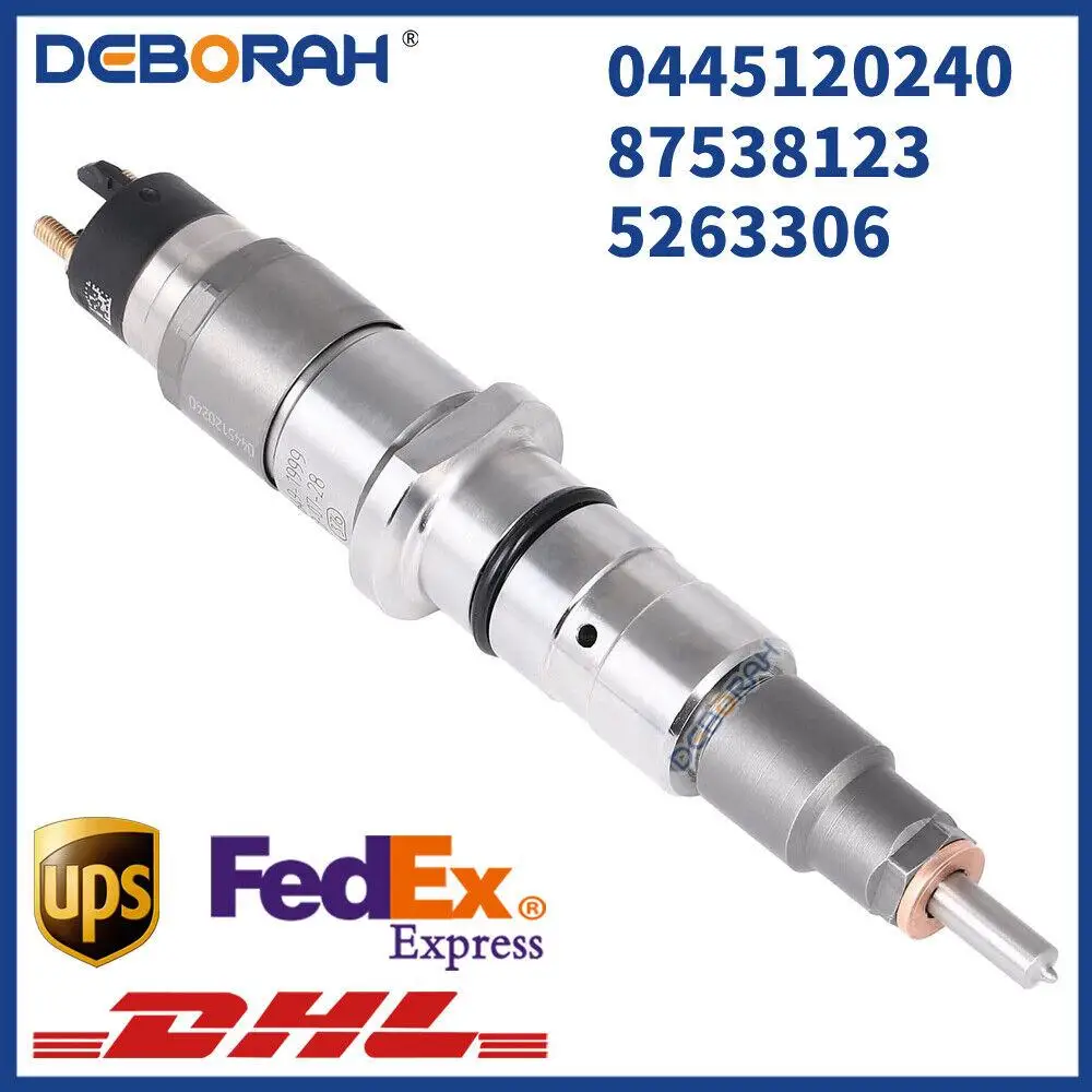 

0445120240 Common Rail Fuel Injector 5263306 For Bosch Engine For Cummins Engine 87538123