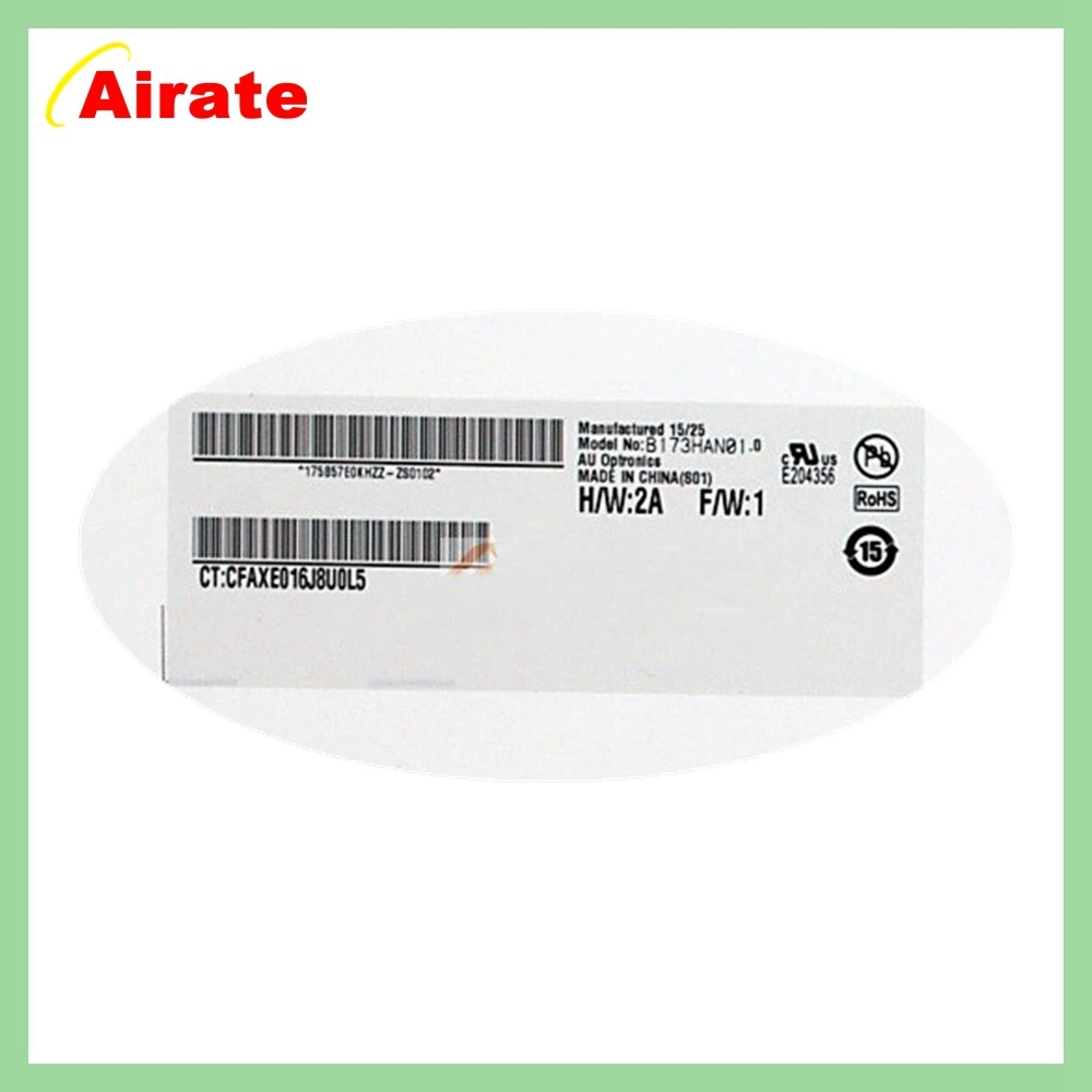Imagem -05 - Polegadas Tela do Laptop Nv173fhm-n41 B173han01.0 N173hce-e31 N173hce- E41 Ltn173hl01 Lp173wf4-spf1 Spf2 Spf3 Spf4 Spf5 Lcd 17.3