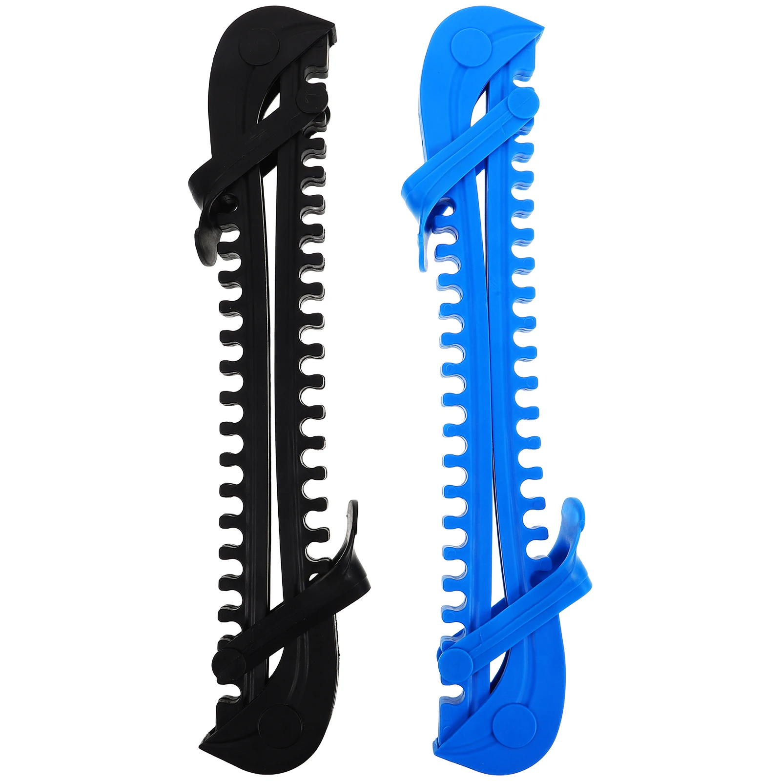 

4 Pcs Skate Protector Hockey Ice Blade Covers Protective Case Adjustable Guards