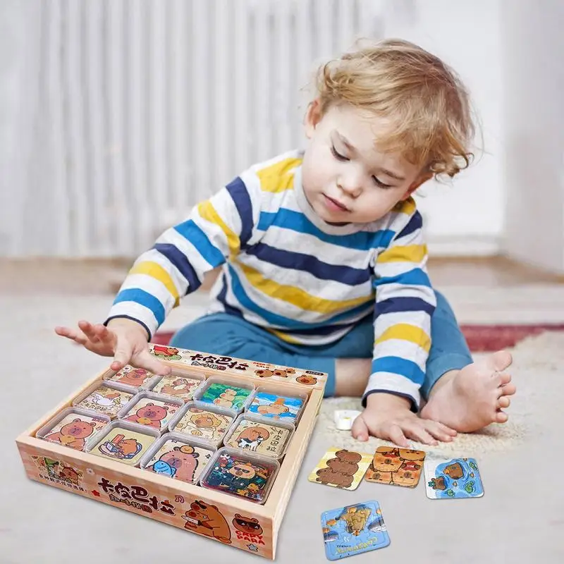 Cartoon Puzzles For Kids Printed Patterns Funny Jigsaw Puzzle Educational Puzzles Innovative Brain Jigsaw Puzzle Game