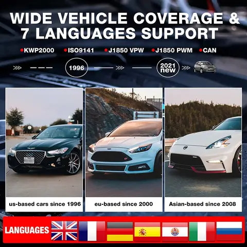 Launch X431 CR3001 Поддержка полной функции OBDII / EOBD Creader 3001 диагностический инструмент многоязычный PK CR319 OM123 сканер кодов