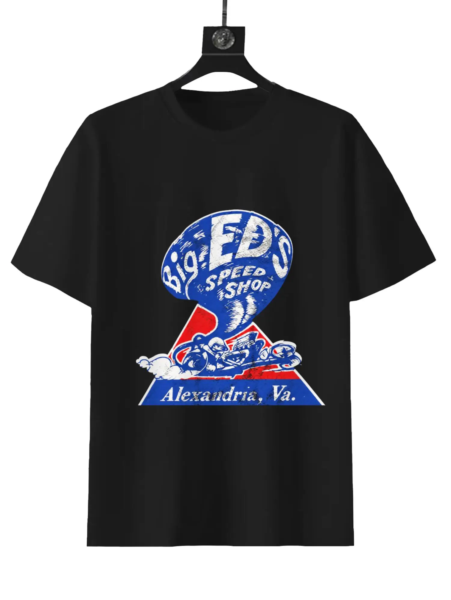 T Shirt 100% Cotton Hot Rod Big Ed Speed Shop Drag Race Racing Nostalgia