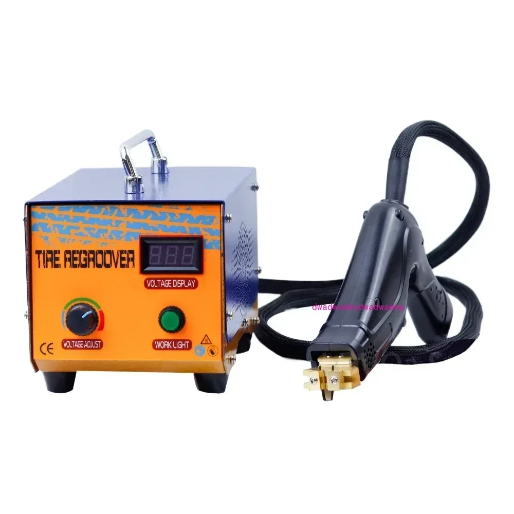 TR-1KW Digital Tire Slotting Machine Truck Car Wheel Rubber Engraving Electromechanical Tire Retreader Reuse Artifact 220V/110V