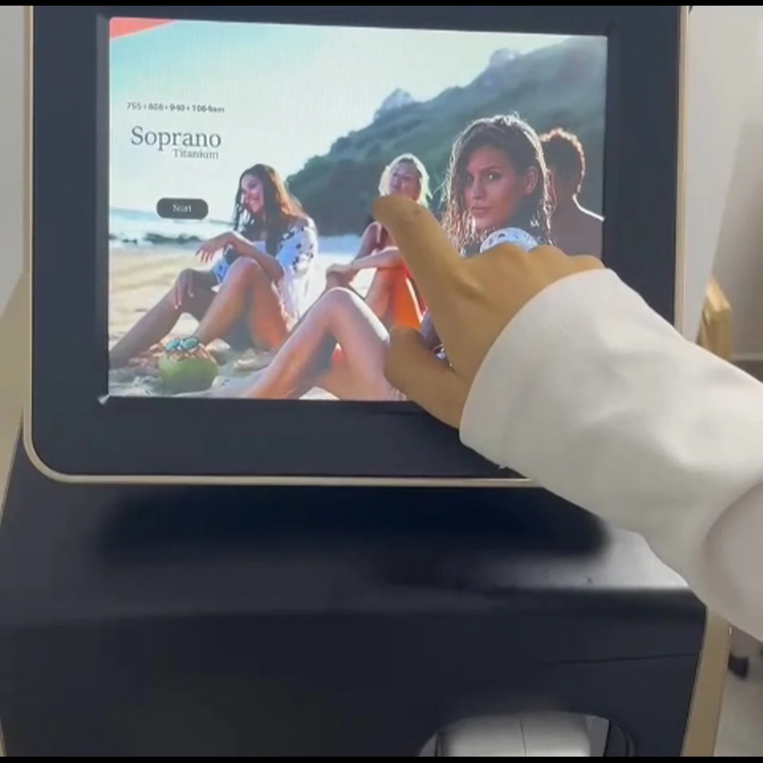 

Диодный и александритовый лазер для удаления волос 4000 Вт, с функцией охлаждения, для перманентного удаления волос на лице, теле, линии бикини, сертифицирован CE, Salo 2026