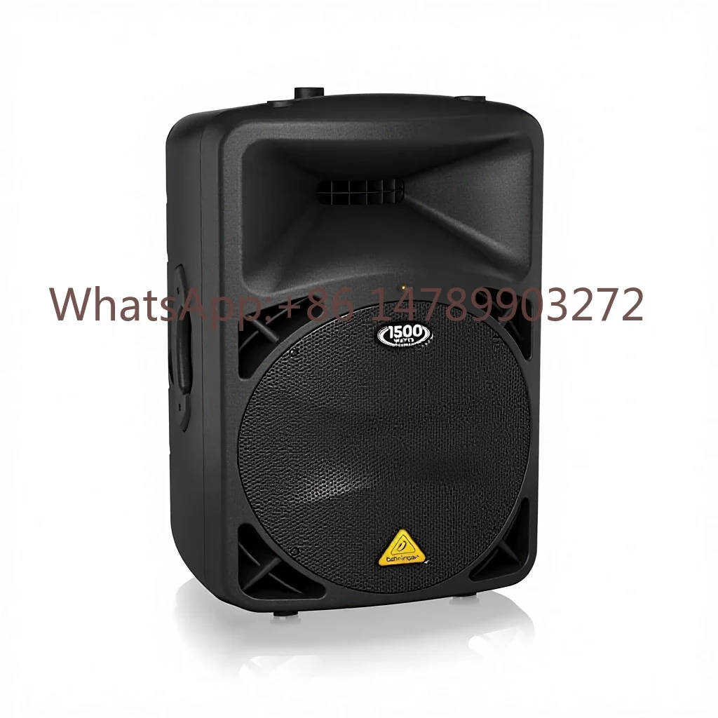 Sistema de Altavoces PA Activo de 2 Vías Behringer EUROLIVE B615D de 1500 Vatios, Woofer de 15 Pulgadas, Controlador de Compresión de Titanio de 1.75 Pulgadas, Conexión XLR