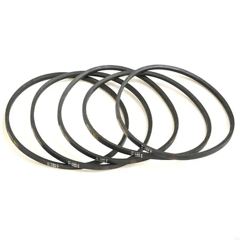J1HF Rubber Washer Belt A-785E 785mm Black Drive Belt with Fine Texture for Washing Machine Belt Replacement, Repair Service and