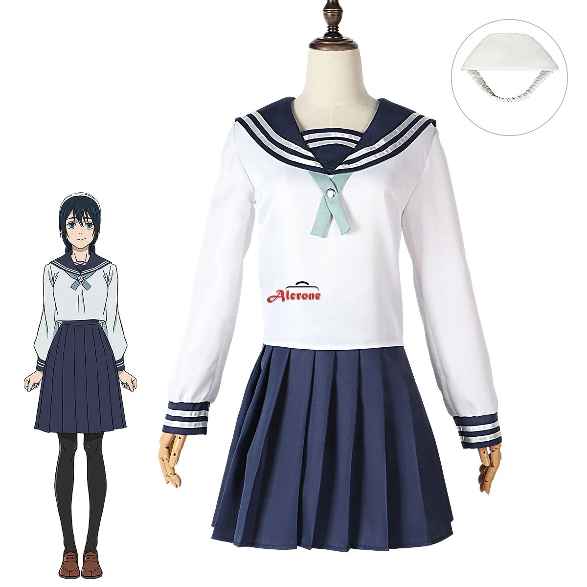 

Amanai Riko JK Uniform Anime Cosplay Costume Amanai Riko Skirt Shirt Cosplay Clothing