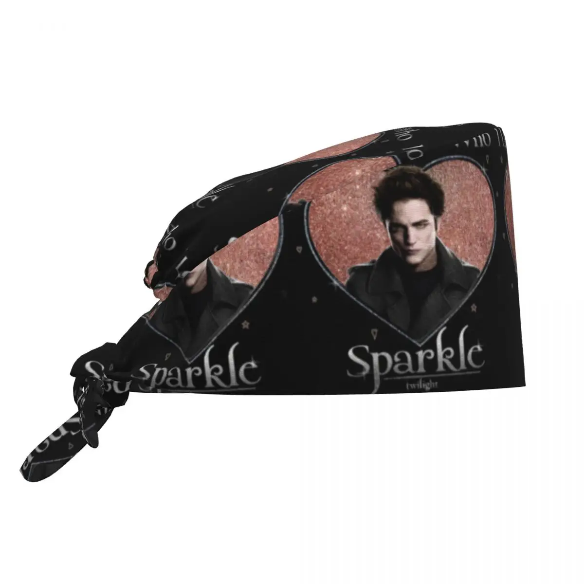 Edward Cullen Retro 90 Crepúsculo película belleza mascota veterinario gorra quirúrgica Robert Pattinson laboratorio Doctor Spa sombreros de trabajo gorra Scrubs sombreros