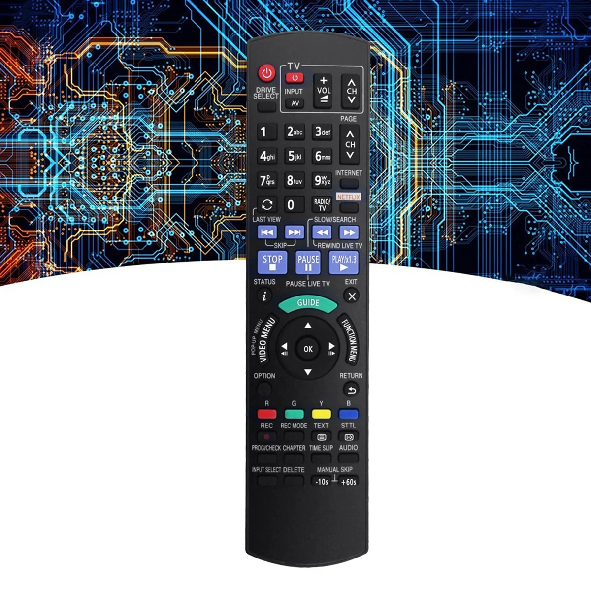 Ganti Remote Remote untuk Panasonic DMRBWT750 Remote Remote Remote