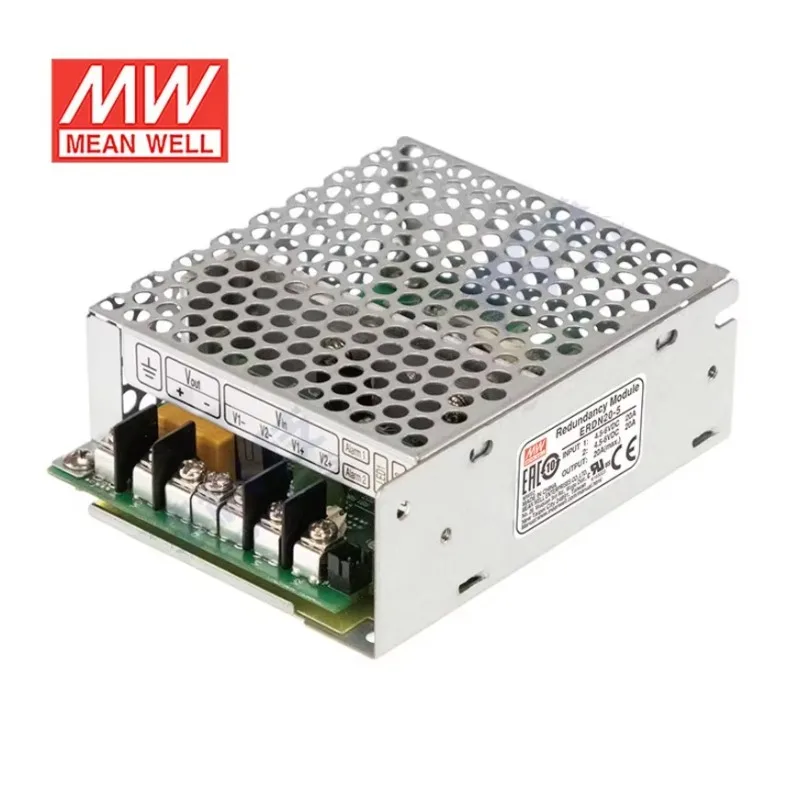 

MEAN WELL ERDN20 series ERDN20-5 ERDN20-12 ERDN20-24 ERDN20-48 20A Enclosed Type Redundancy Module Switching power supply