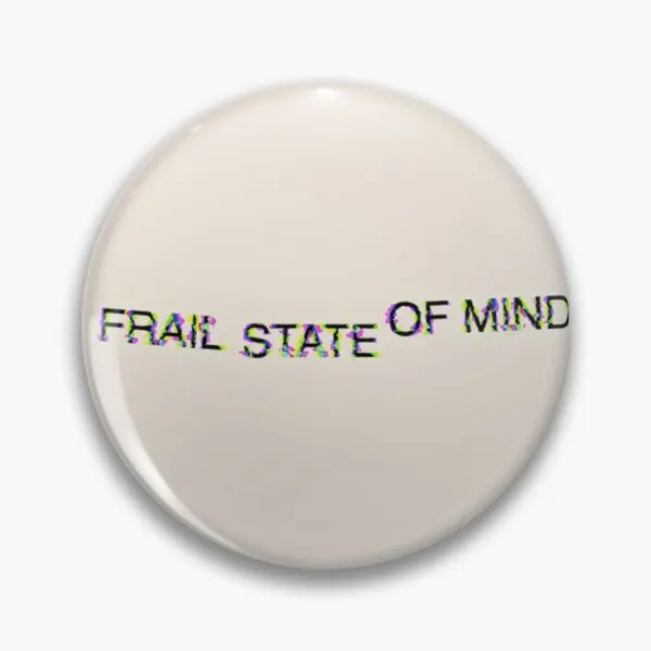 The 1975 Frail State Of Mind  Soft Button Pin Cartoon Lover Fashion Creative Decor Hat Brooch Jewelry Collar Badge Lapel Pin