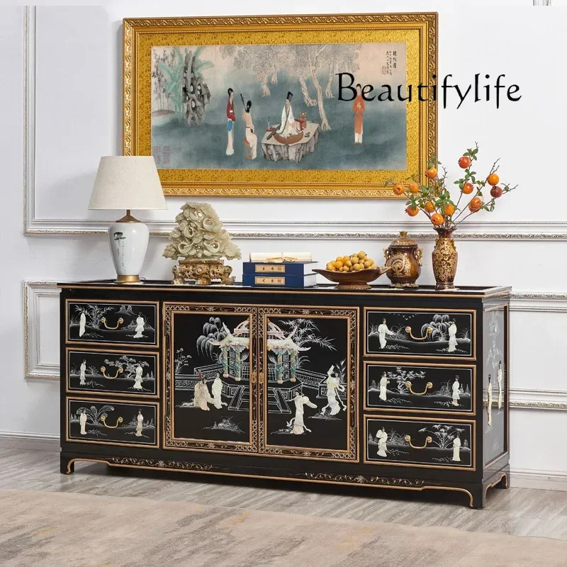 

Sideboard Cabinet Screw Craft Ming-Qing Period Painted Furniture