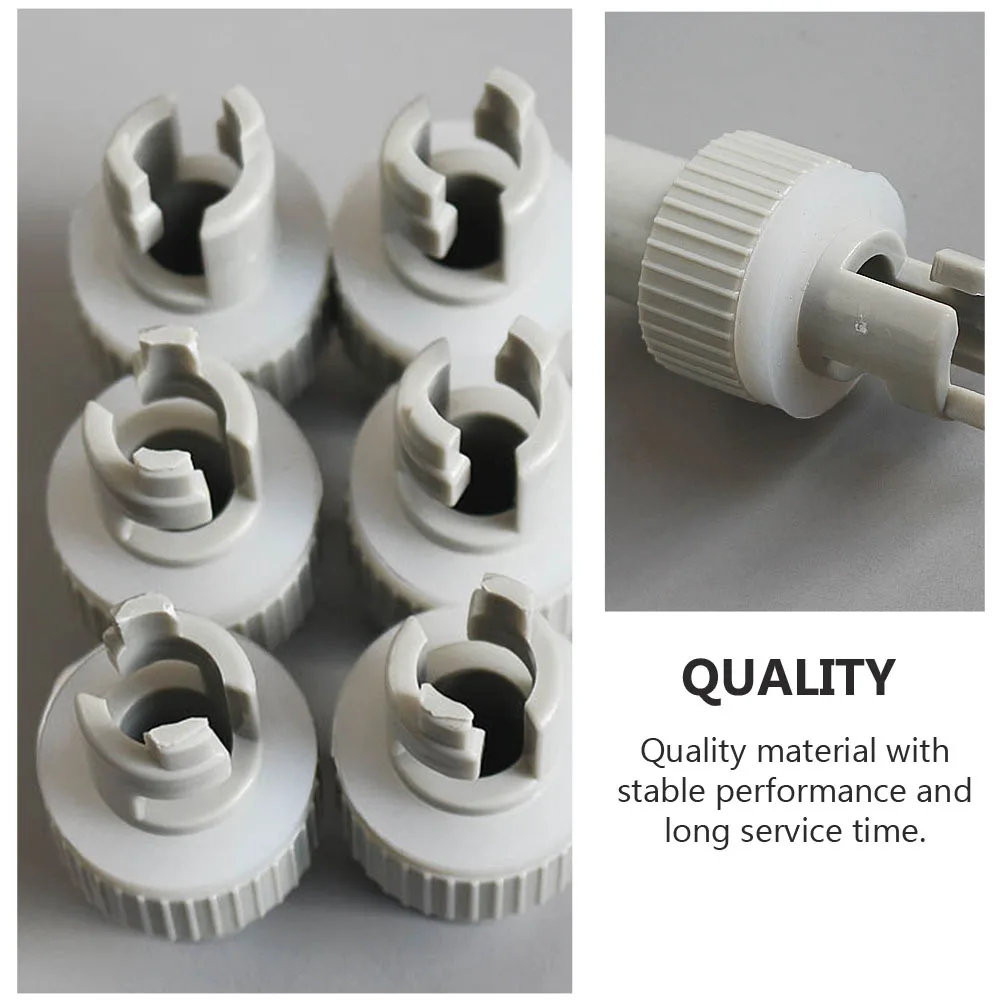 4 قطعة كاياك الغاز تحقق صمام محول قارب قابل للنفخ فوهة عالية القوة خفيفة الوزن سريع التضخم ملحق فوهة الهواء محول #6