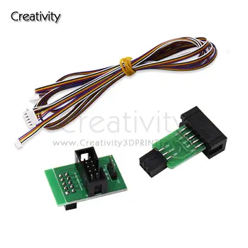 חיישן רמת מגע אוטומטי 3D ללוח מתאם באורך 1.5 מטר עם כבל מגע אדום BL למדפסת תלת-ממד CR10 Ender3