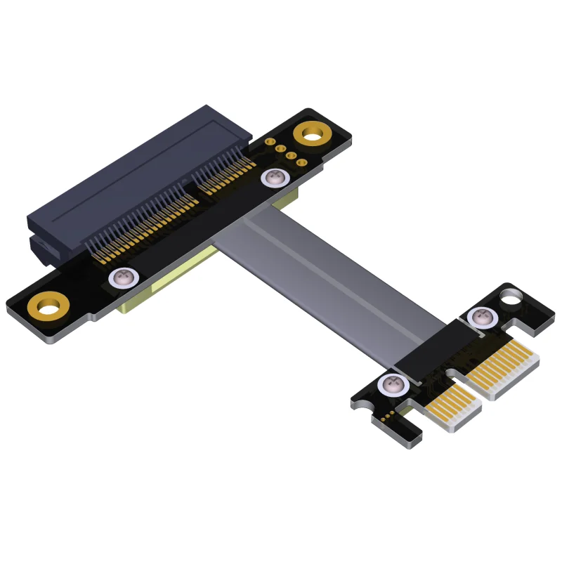 PCI-E x4 extension adapter x1 pcie 1x to 4x ADT R12SF 5CM-50CM