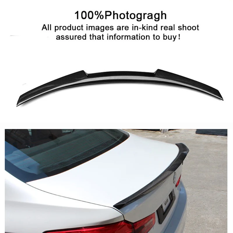 High quality Carbon Fiber PSM Style Rear Spoiler Wing For BMW E90 / E90 M3 Saloon 3 Series Spoiler Lip 2005-2010