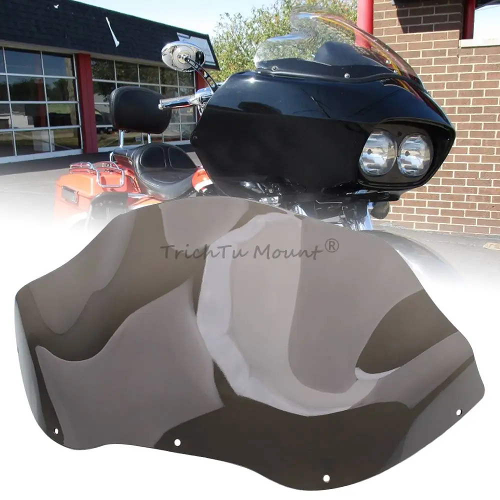 

For HARLEY ROAD GLIDE ULTRA CVO/SE FLTRUSE 2011 12.5 inch Windshield Motocycle Front Windscreen Wind Deflectors Moto Accessories
