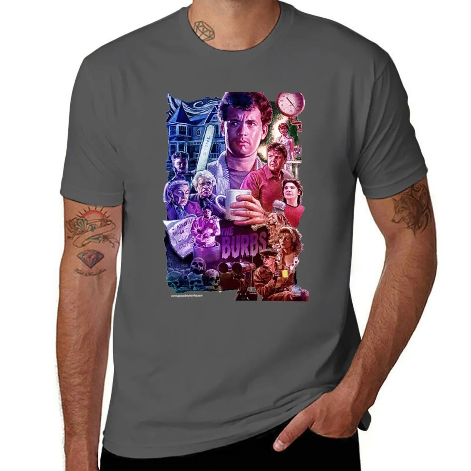 

THE BURBS T-Shirt t shirts for man cotton funny t shirt personalised man t shirt designer T-Shirt