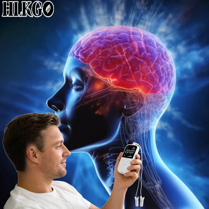 

Best Vagus Nerve Stimulation Sleep Aid Device for Deep Calm Relaxation Meditation Drug Free Pain Relief Home Use