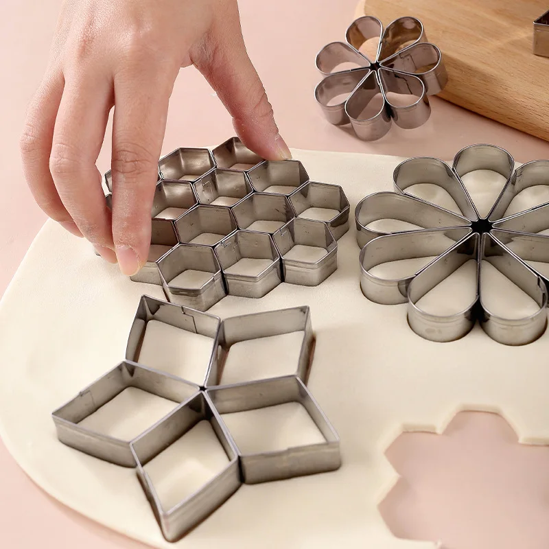 Fried snack mold fried cake fried twist mold ring honeycomb cake mold kitchen baking tools