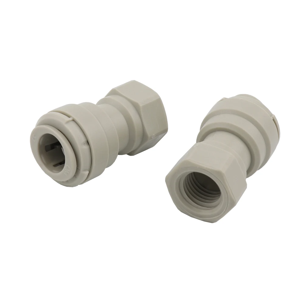 Push In Pneumatic Quick Fitting Connector 8MM(5/16) X FFL (TO FIT MFL Ball Lock DISCONNECTS 7/16