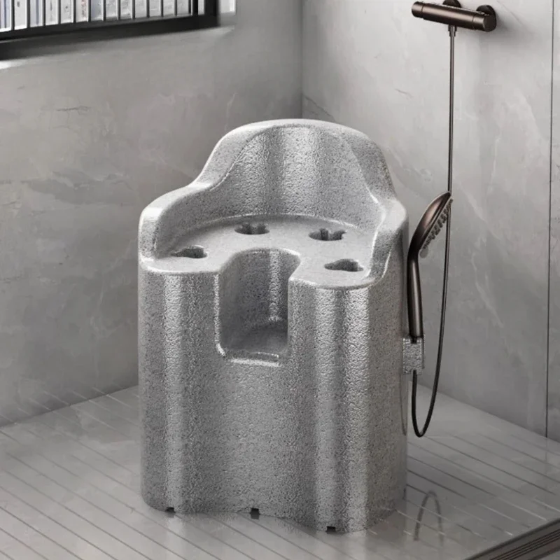 Sgabello di Design comoda sedia Wc Wc stitichezza mobili per la casa articoli per l'arredamento bagno lavabo mobiletto ruote alte