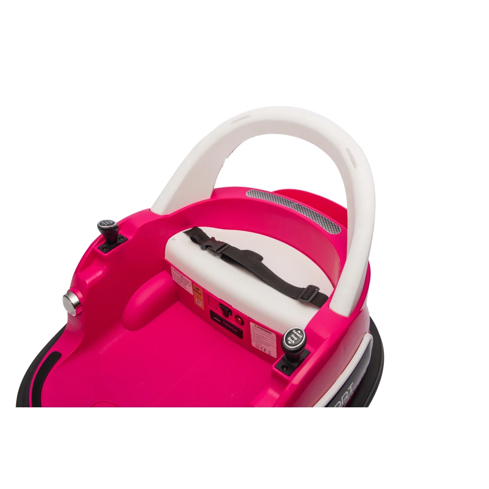 รถยนต์กันชนไฟฟ้า 12V สำหรับเด็ก, รถยนต์ไฟฟ้าสำหรับเด็ก, อายุ 1.5-5 ปี, พร้อมรีโมทคอนโทรล, ไฟ LED, บลูทูธ และหมุนได้ 360 องศา