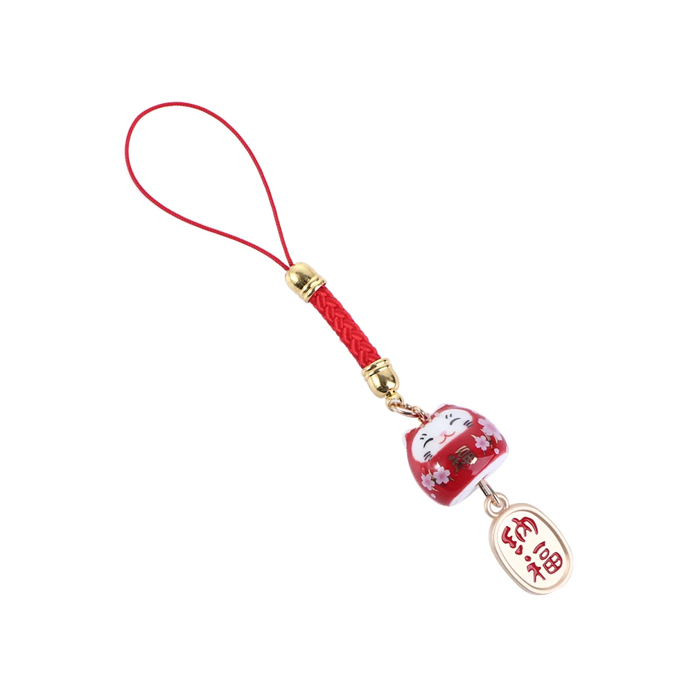 

Janpanese Bag Decor Bag Pendant Phone Charm Good Luck Lucky Cat Lanyard Mobile Phone Straps Phone Lanyards Phone Hang Rope