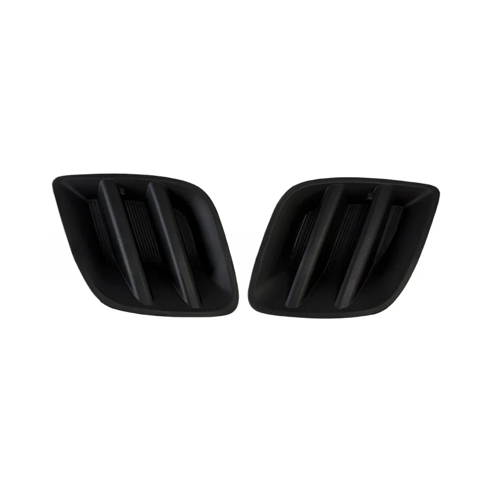 Replacement Fog Light Covers Fog Light Hole Covers Car Light Accessory Wear Resistant Design Non-deformation Structure
