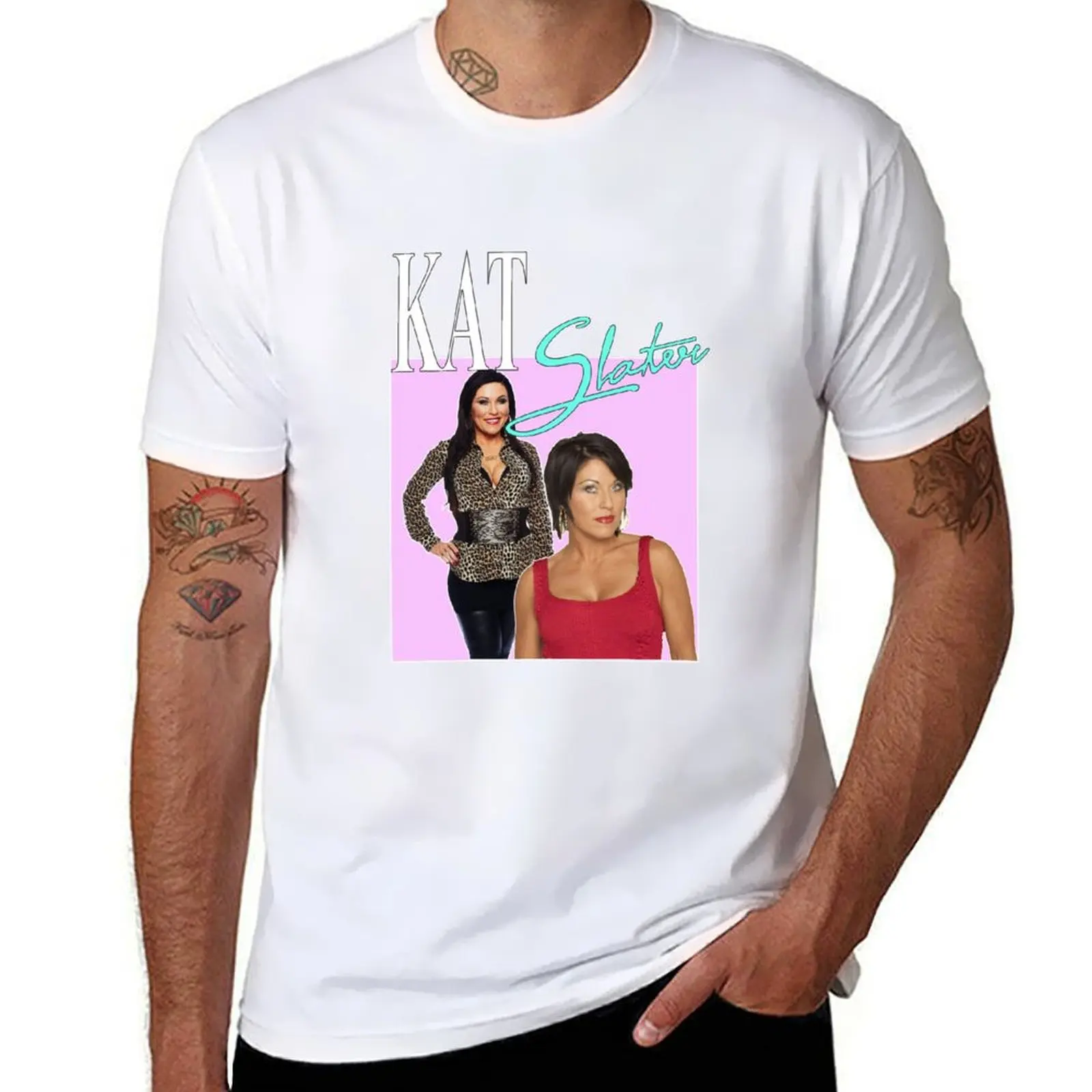 

Kat Slater Tribute T-Shirt cotton t shirt man man t shirt cotton high quality T-Shirt