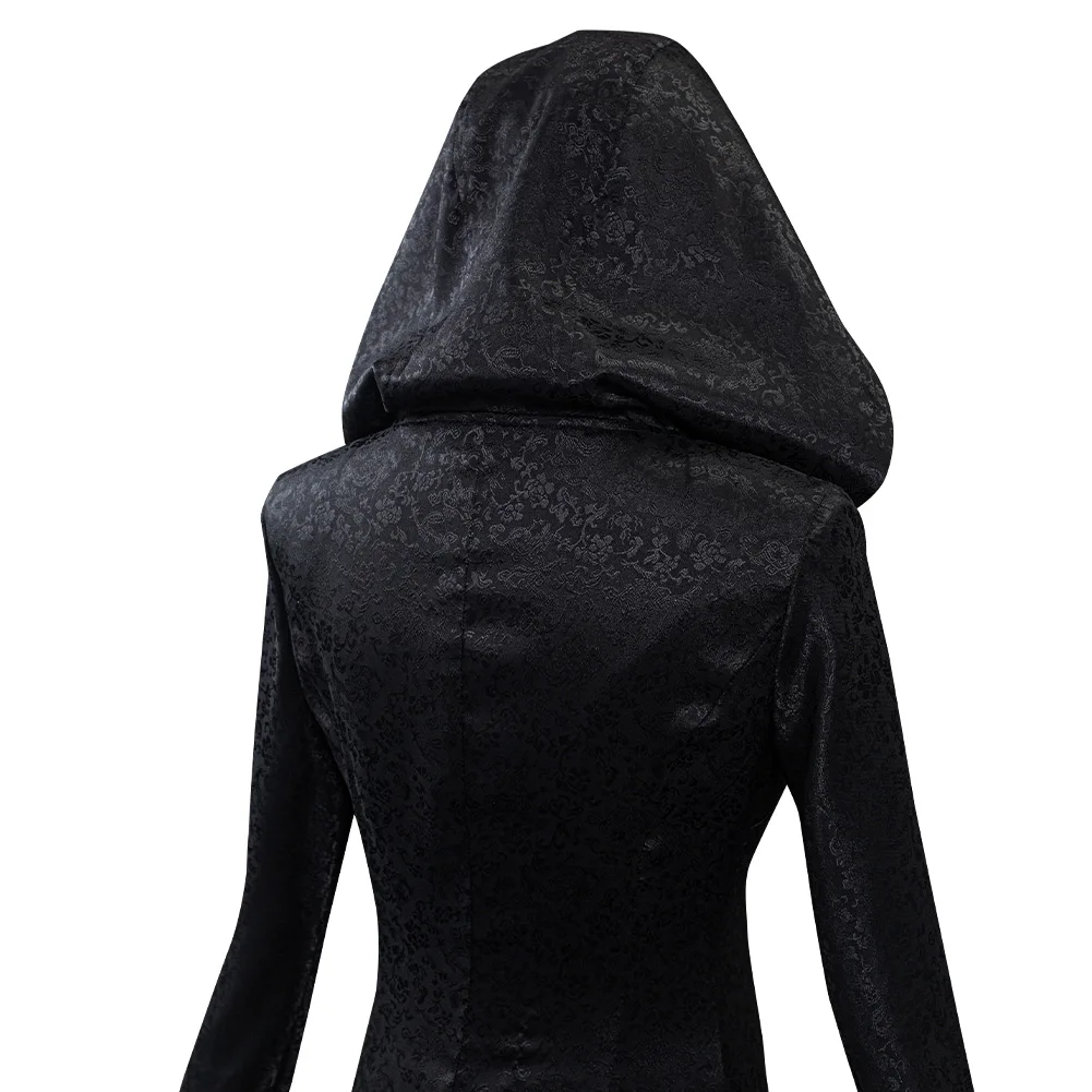 Fantasia Resident Village Vampire Moth Lady Evil Cosplay Lady Dimitrescu Costume Women Dress Disguise Halloween Carnival Suit