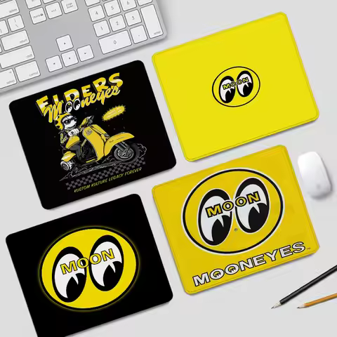 Mouse Mat Mooneyes Offices Accessories Cute Desk Accessories Office Gaming Pad for Computer Mouse Mousepad Gamer Mats Anime Rug
