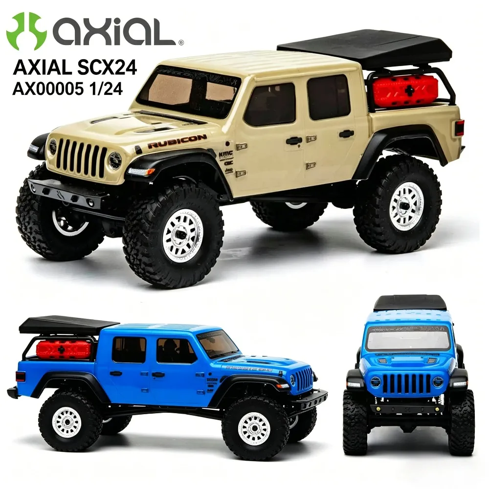

AXIAL SCX24 AX00005 1/24 4WD RTR RC Rock Crawler Brushed Electric Remote Control Car for Adults Kids