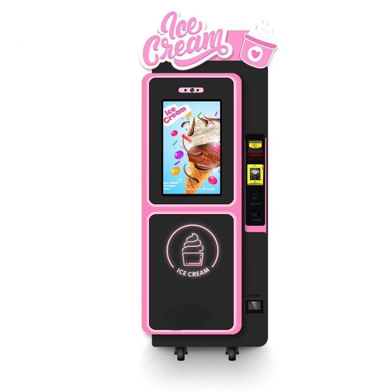 Smart Automatic Vending Machine Wholesale Soft Ice Cream Vending Machine With Coin Operated