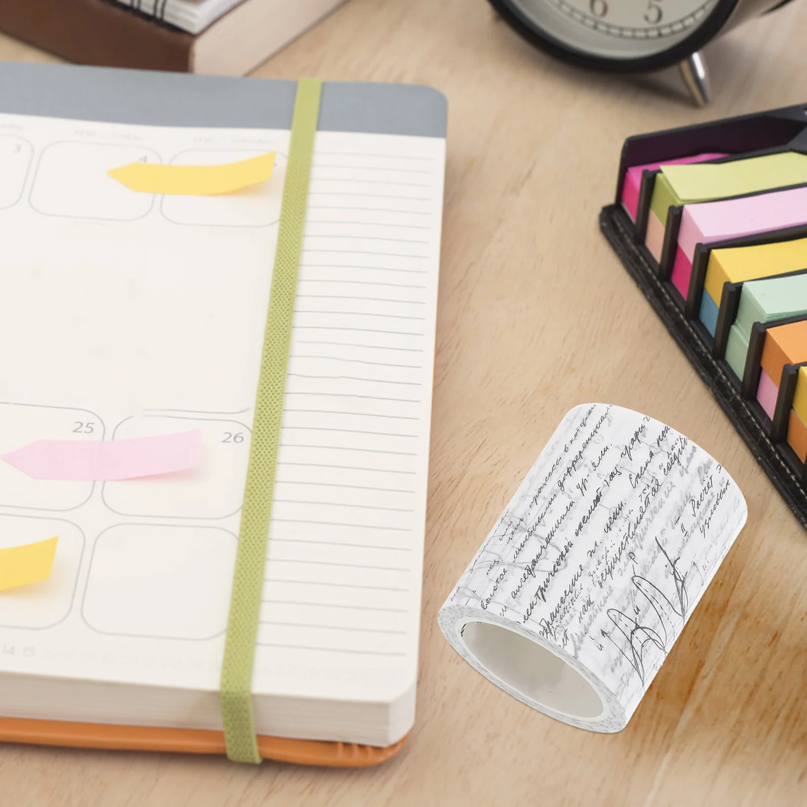 

2 Rolls Thin Washi Tapes Gothic Art Design Strong Adhesion Tape for Diary Decoration Craft Stationery Use Washi Tape Set