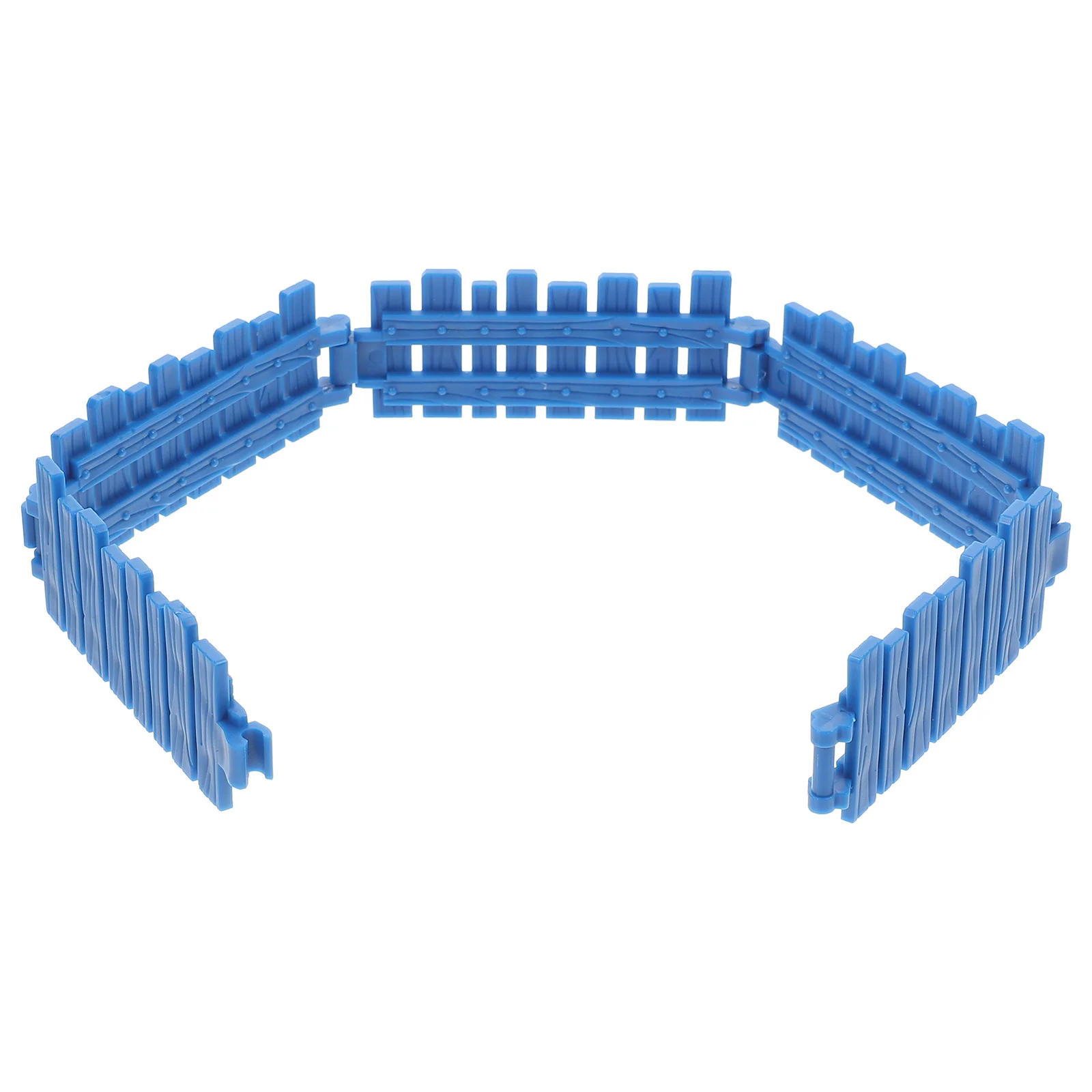 

5Pcs Easy Install Durable Plastic Fences Miniature Picket for Fairy Garden Pot Decoration Dollhouse Trims Mini Garden Fences