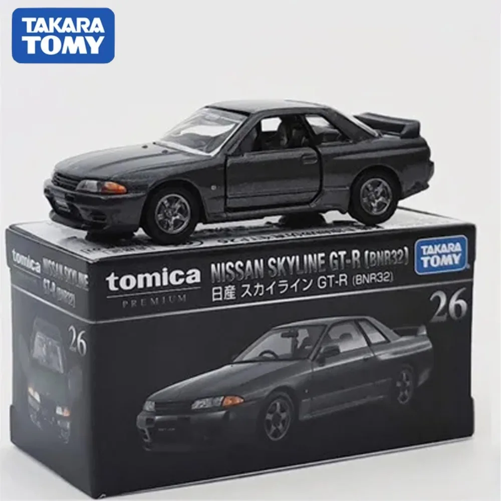 TAKARATOMY Tomica Premium TP26 Nissan GT-R (BNR32) Car Model Car Simulation Car Model Ornaments Boy Gifts