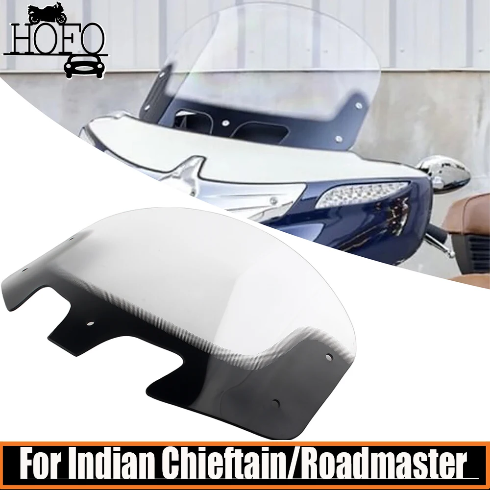 

Motorcycle Windscreen Wind Deflector Fairing Windshield For Indian Chieftain Roadmaster 2015 2016 2017 2018 2019