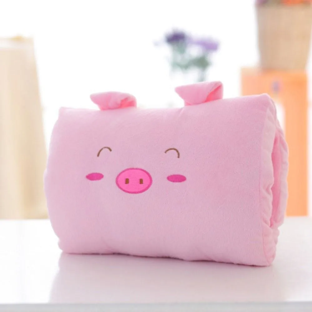 Nuovi cuscini di peluche per bambini in peluche Scaldamani per animali dei cartoni animati Guanti Giocattolo Cuscini per pisolino in cotone PP Cuscini regalo