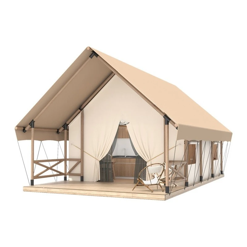 

Resort Scenic Area Retro Roof Light Luxury Tent Building Outdoor Camping B & B Hotel Tent