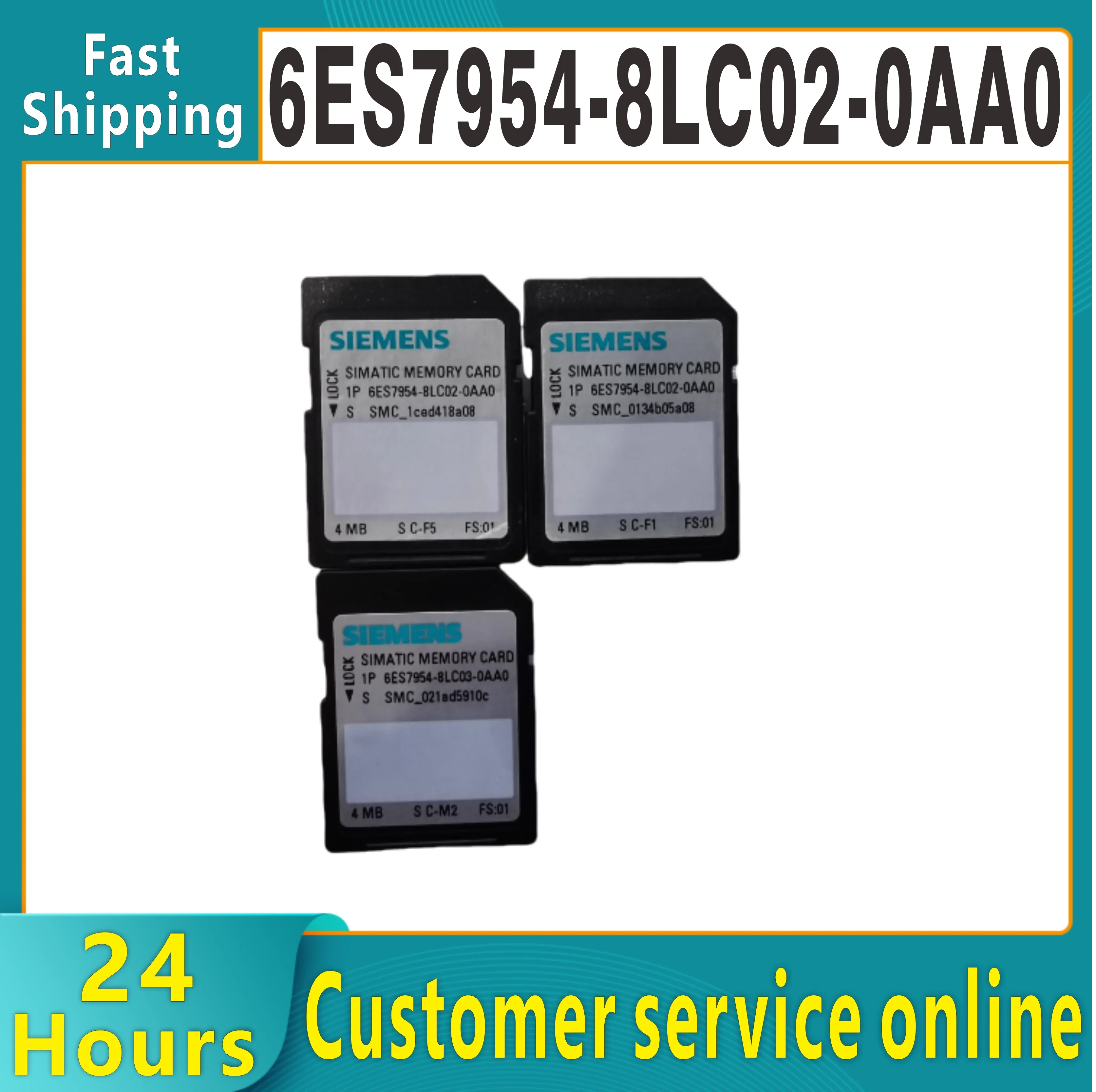 

Memory/Storage Module 6ES7954-8LC02-0AA0 6ES7954-8LC03-0AA0 6ES7954-8LE02-0AA0 6ES7954-8LE03-0AA0 New