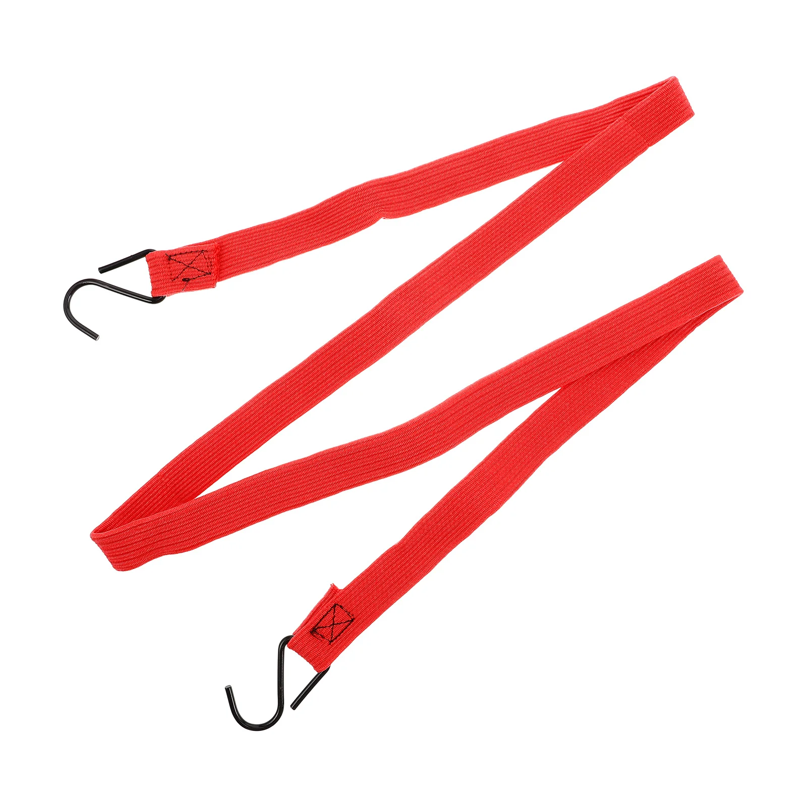 

Heavy-Duty Red Bungee Cords Plastic-Clad Steel Hooks Folding Wagon Trunk Outdoor Downs Bungee Cord
