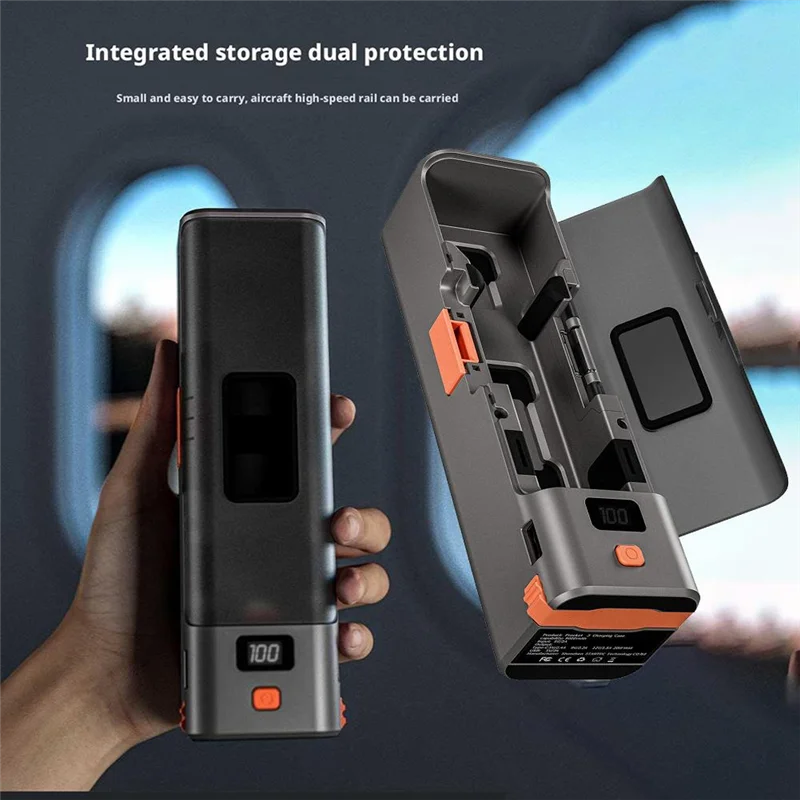 B92B-For Pocket 3 Camera For Ultra Fast Charging Case Smart Digital Display Functionality